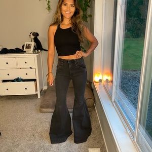 Free People Wide Flare